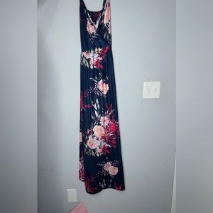 Floral Strap Sundress Size 2XL